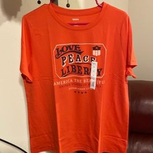 TShirt Bright Orange, Size XL, Sonoma Brand